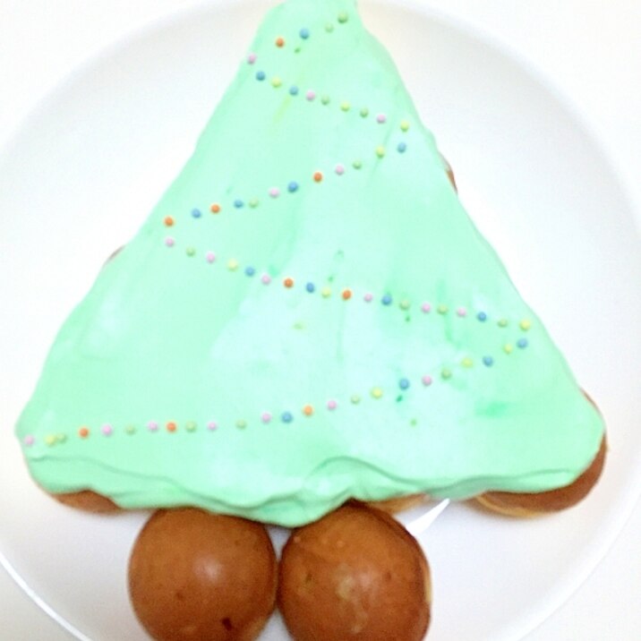 X'mas Ver.コロコロドーナツケーキツリー♪